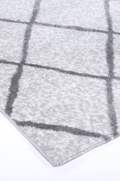 Windjana Diamond Silver Rug 160x230cm