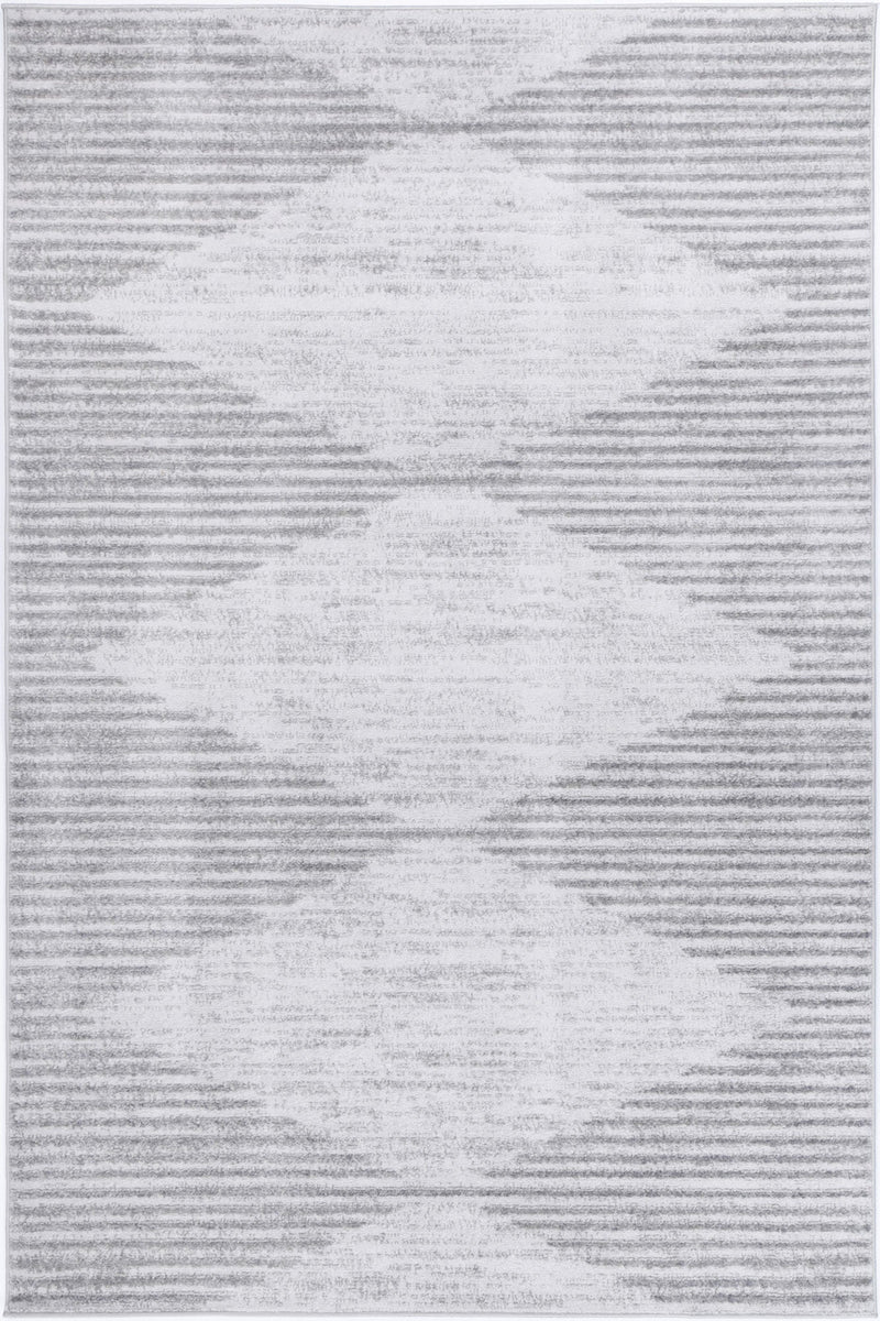 Windjana Abstract Diamond Grey Rug 200x290cm