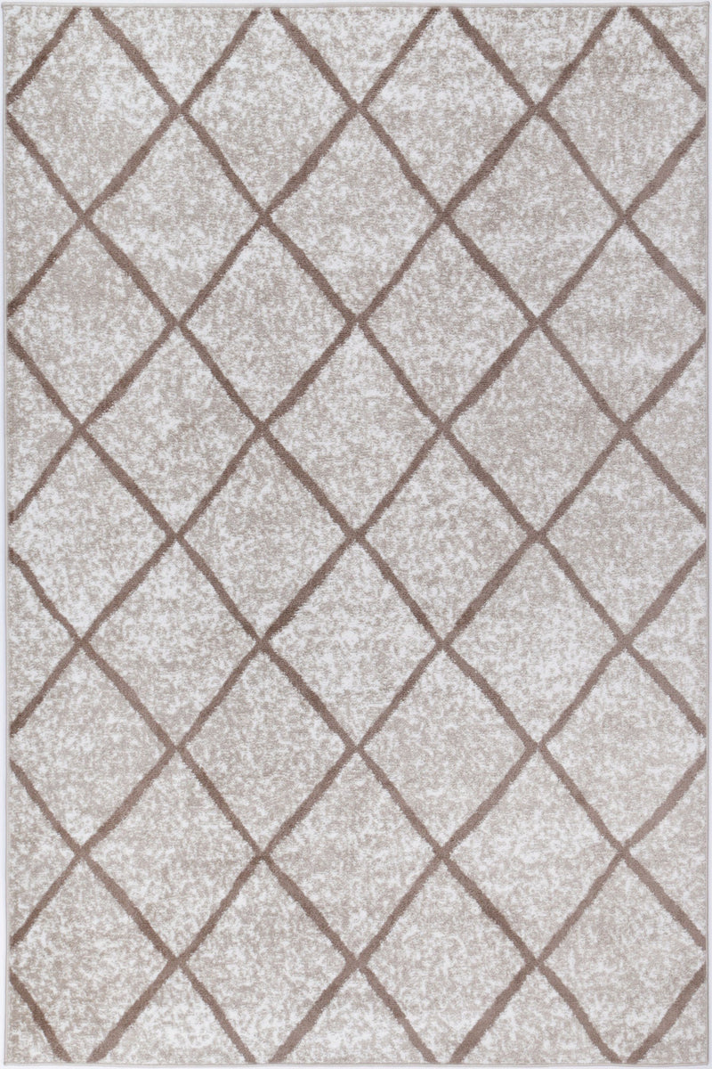 Windjana Diamond Latte Rug 240x330cm