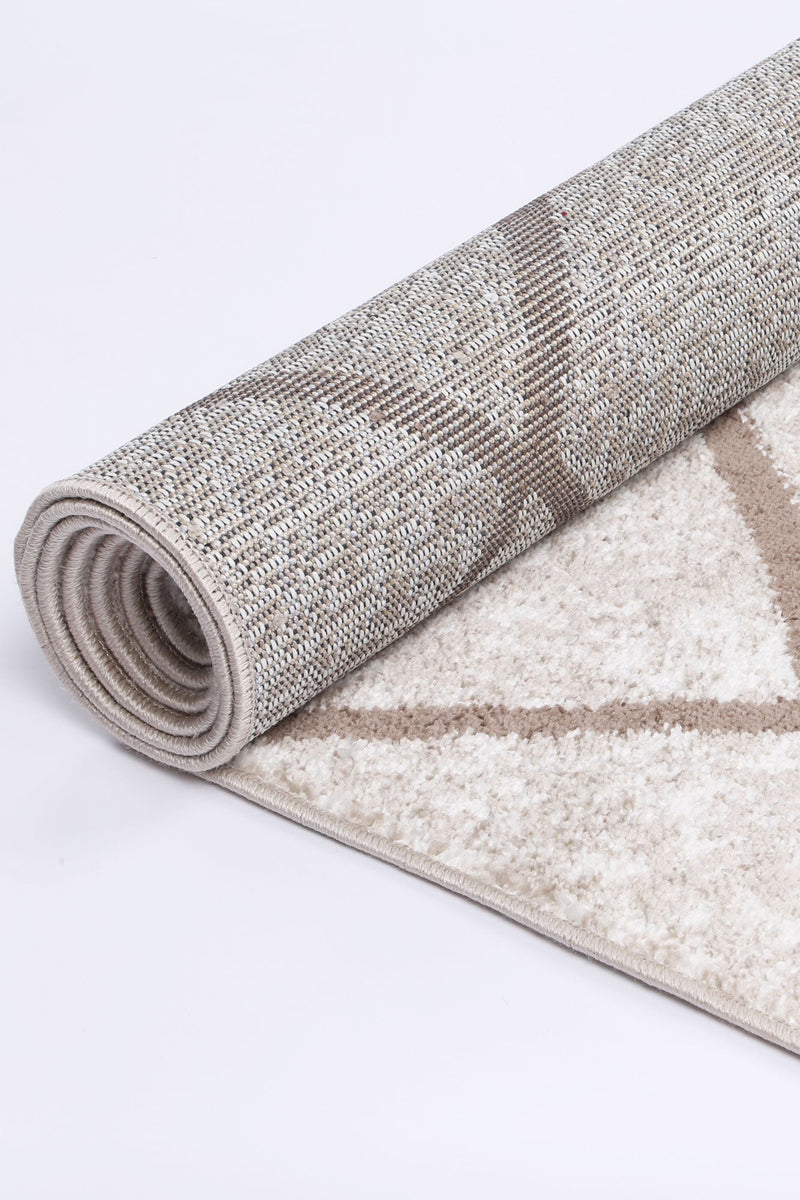 Windjana Diamond Latte Rug 240x330cm