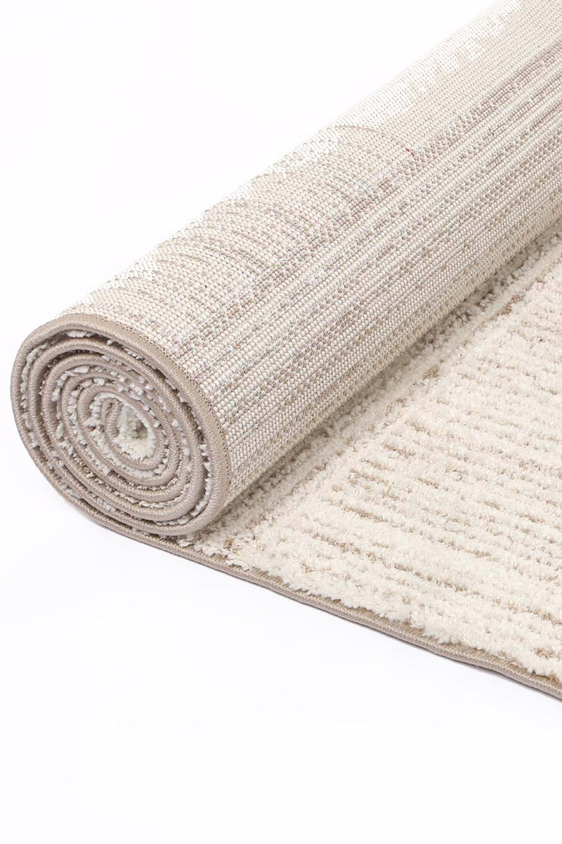 Verve Cream Brick Rug 80x300cm