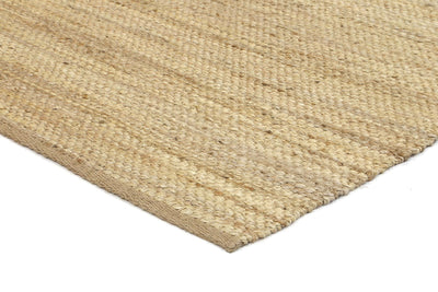 Malmo Beige Stipe Natural Jute Rug  160x230cm