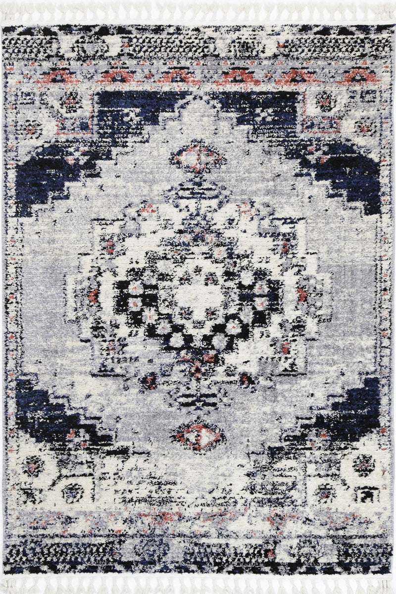 Myk Blue Grey Oriental Rug 300x400 cm