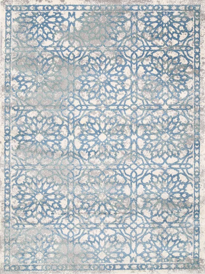 Morisot Blue Demask Rug 160x220cm