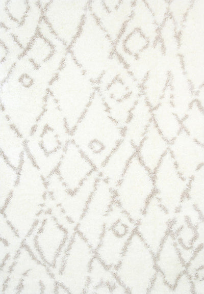 Moroccan Cream and Beige Fes Rug 200X290cm