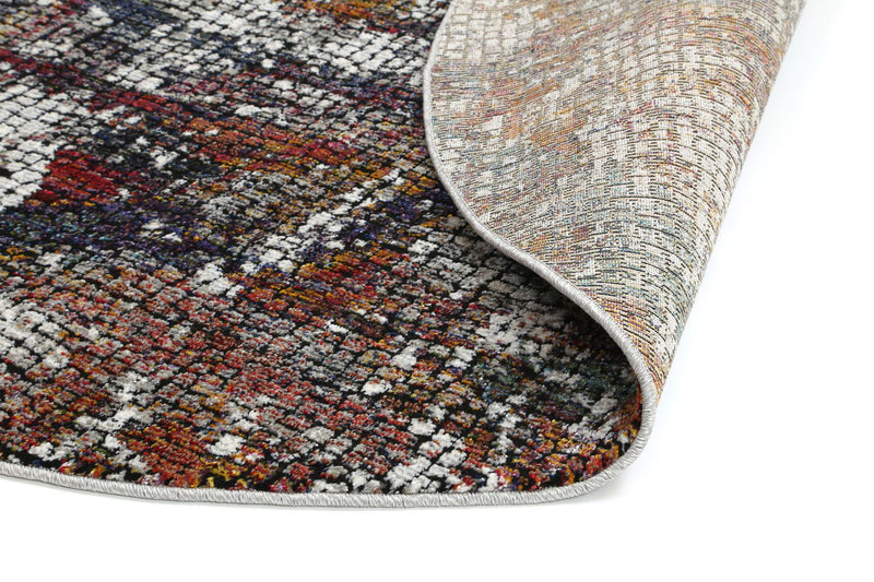 Roman Mosaic Solid Multi Rug 160x230 cm