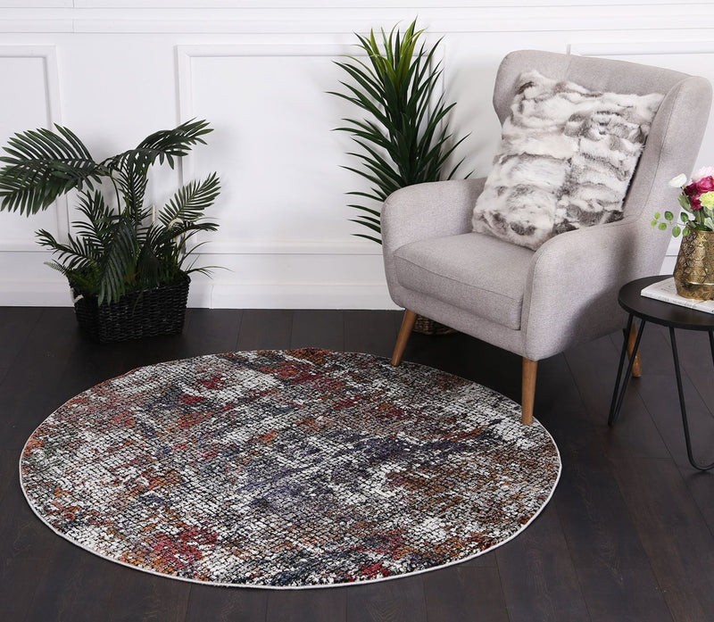 Roman Mosaic Solid Multi Rug 240x330 cm