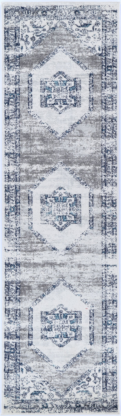 Ligures Navy Cream Ancient Rug 160X230cm