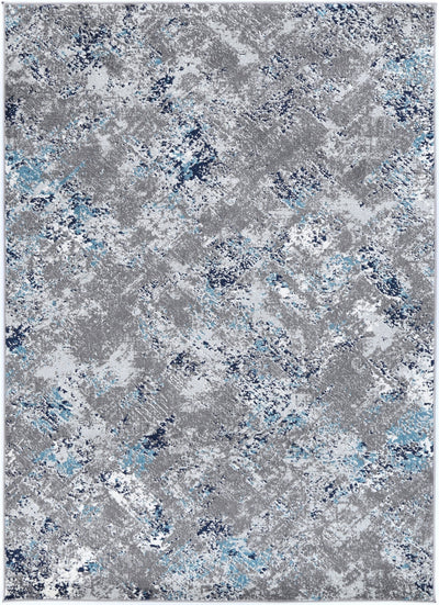 Ligures Grey Blue Rug 200X290cm