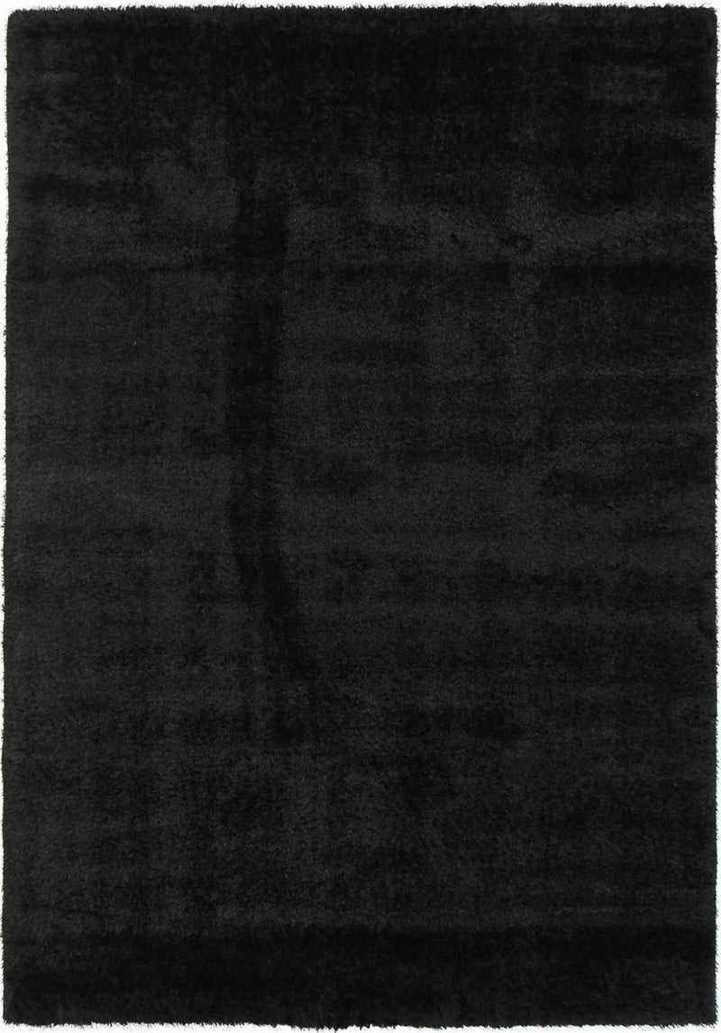 Puffy Soft Shaggy Black 240x330 cm