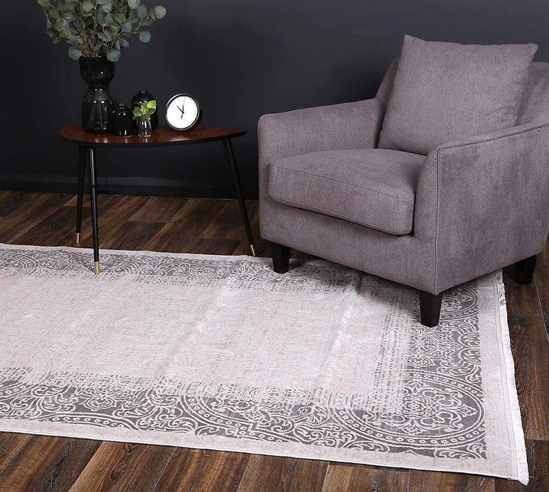 Rapsody Classic Border Cream Rug 240x330 cm