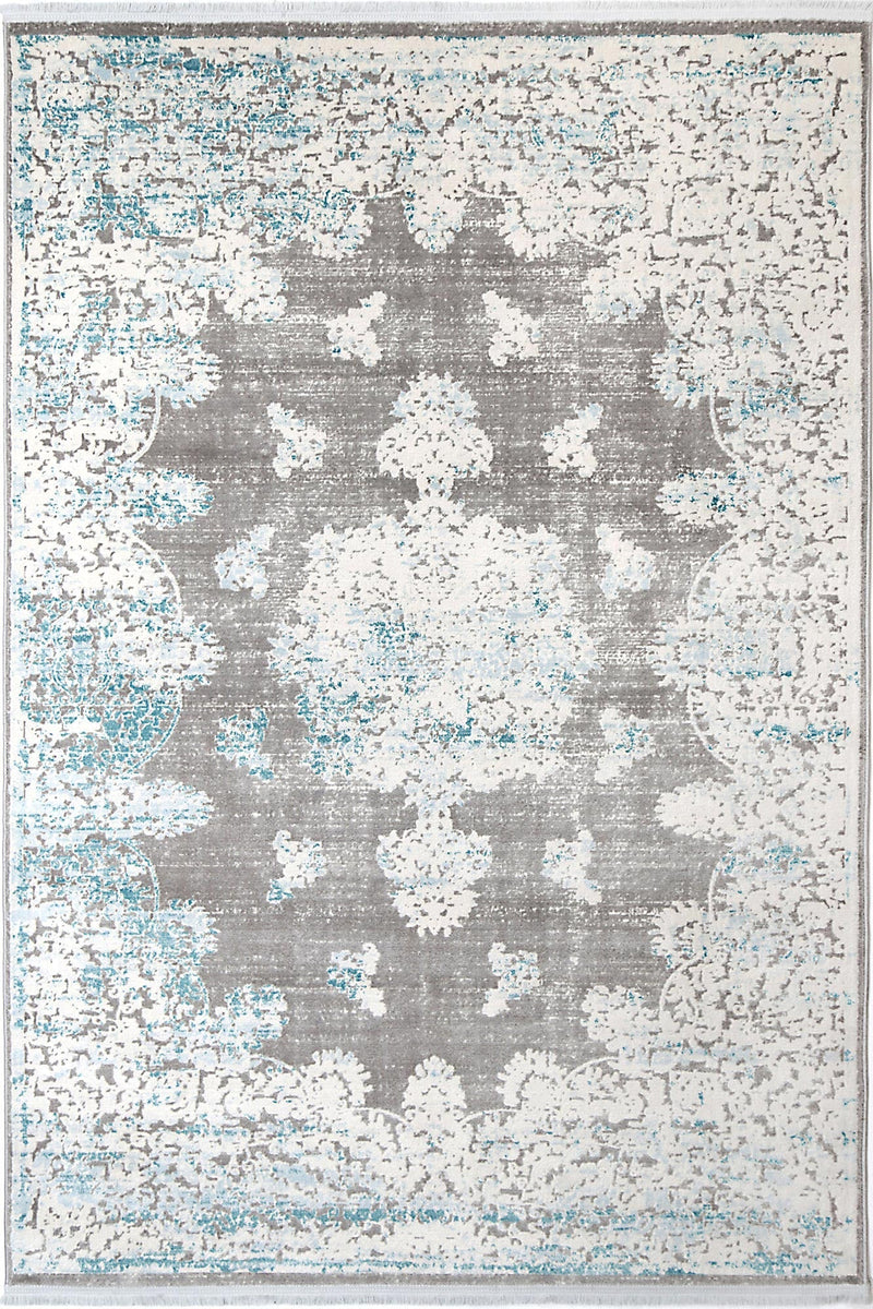 Rapsody Medallion Blue Rug 280x380 cm