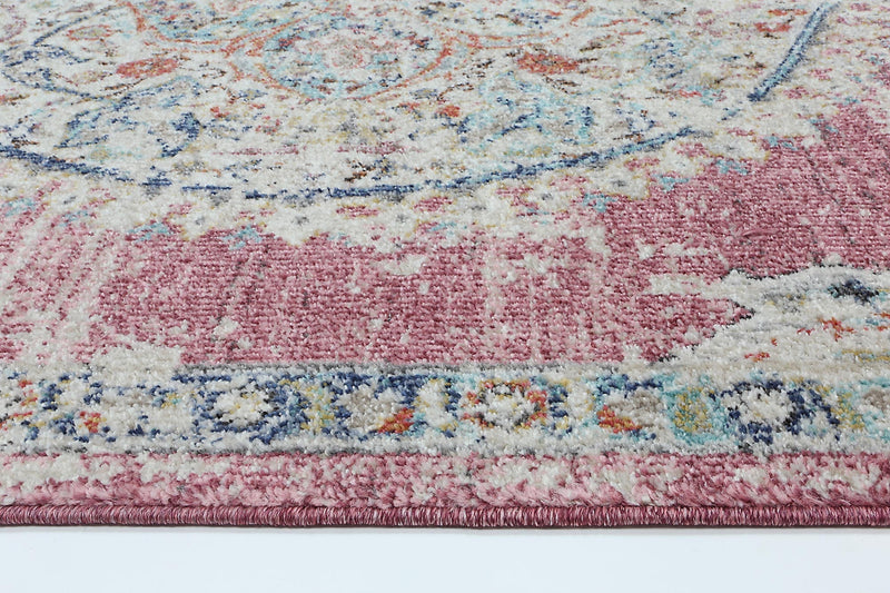 Hollow Medalion Transitional Blush Rug 200x290 cm