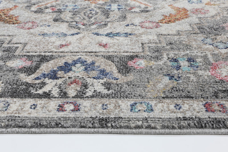 Alexander Transitional Grey Rug 200x290 cm