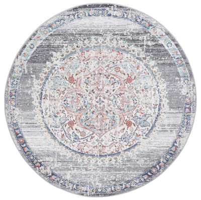 Hollow Medalion Transitional Grey Rug 240x330 cm