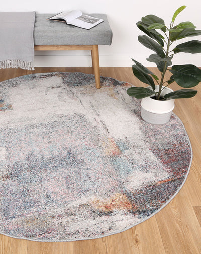 Aveza Abstract Grey Rug 240x330 cm