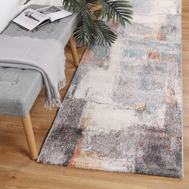 Aveza Abstract Grey Rug 240x330 cm