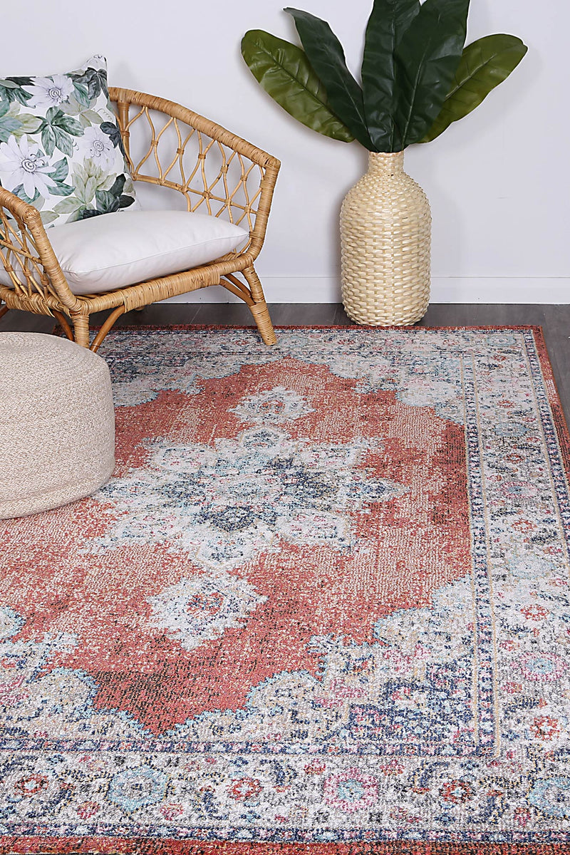 Brentwood Transitional Rust Rug 240x330 cm