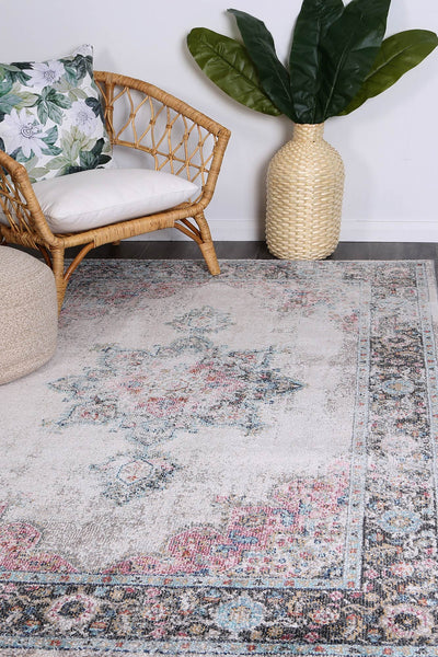 Brentwood Transitional Cream Rug 240x330 cm