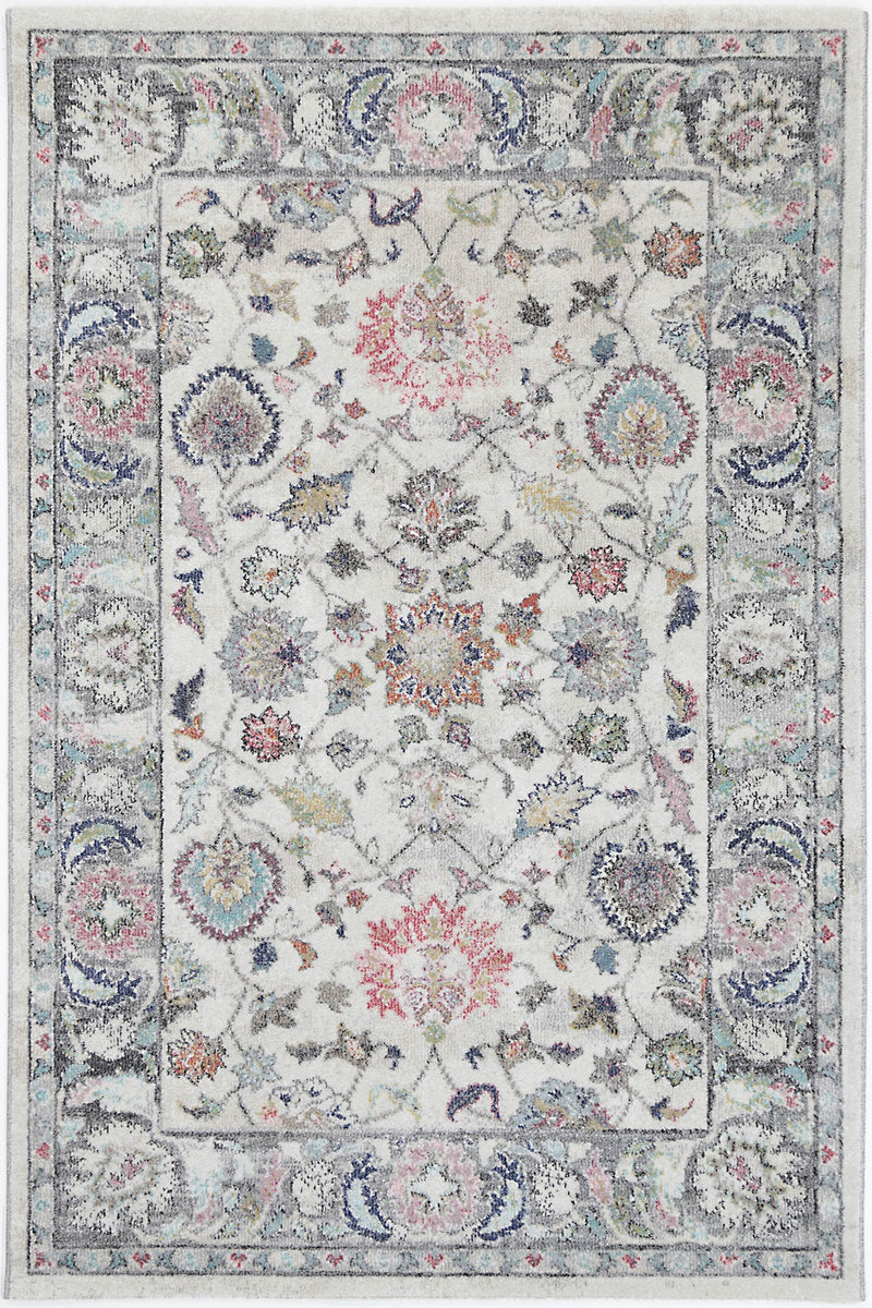 Crystal Transitional Cream Rug 80x300 cm