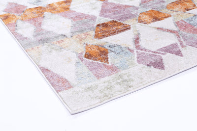 Windsor Tiled Multi Rug 80x300cm