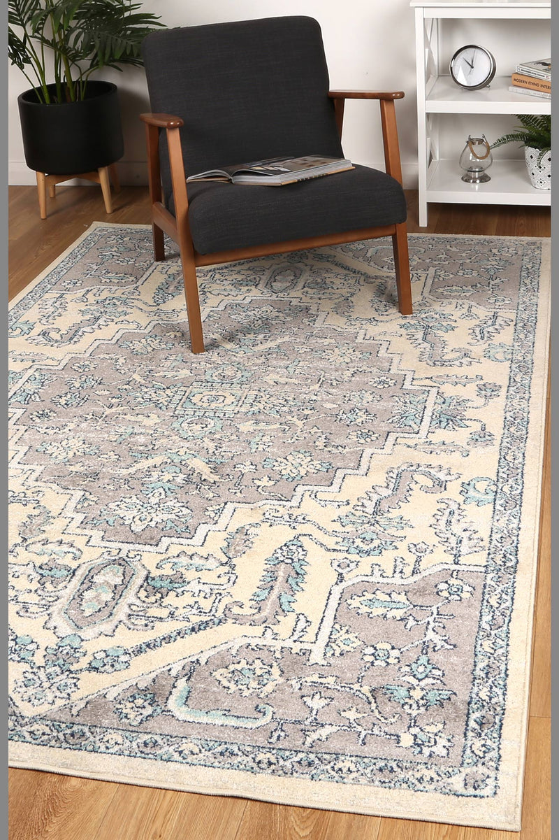 Palermo Erice Grey Rug 240x330cm