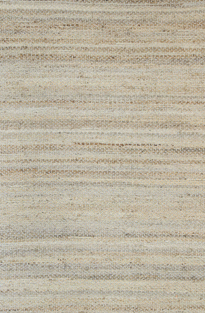 Taj Blue Natural Basket Weave Jute Rug 150x220cm