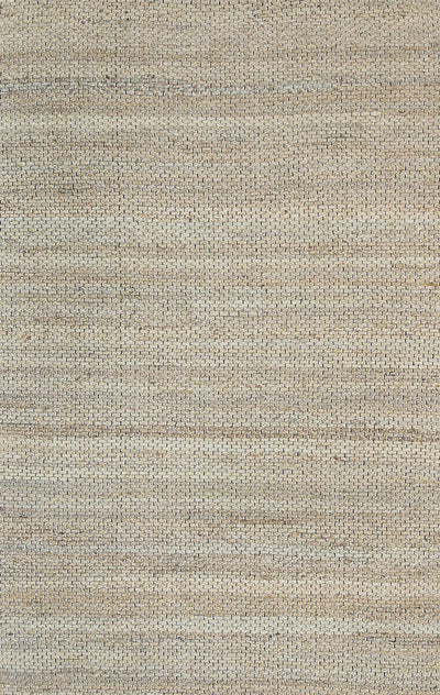 Taj Black Natural Basket Weave Jute Rug 230x320cm