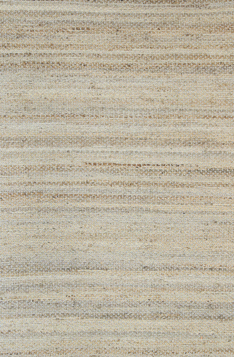 Taj Blue Natural Basket Weave Jute Rug 230x320cm