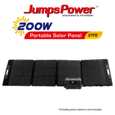 200W Solar Panel Portable Charger JumpsPower Power Generator Foldable