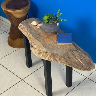 Coffee side table Silky Oak handmade