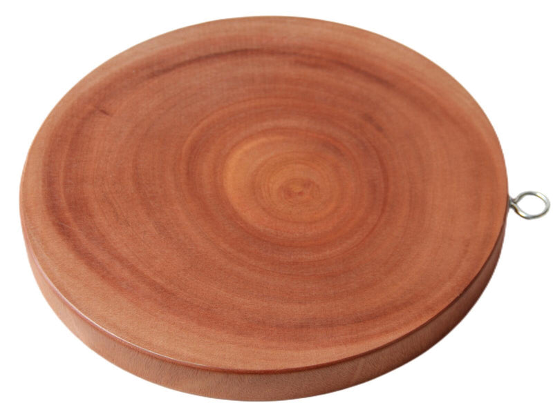 YES4HOMES S Natural Hardwood Hygienic Kitchen Cutting Wooden Chopping Board Round