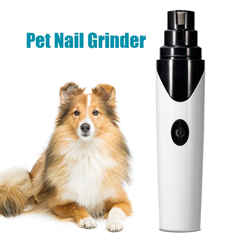 YES4PETS Electric Pet Dog Cat Quiet Nail Grinder Clipper Cutter Trimmer Grooming Care