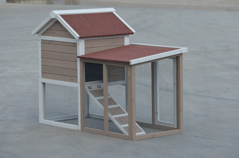 YES4PETS Rabbit Hutch Small  Ferret Guinea Pig Cage Hen Chook Cat Kitten House