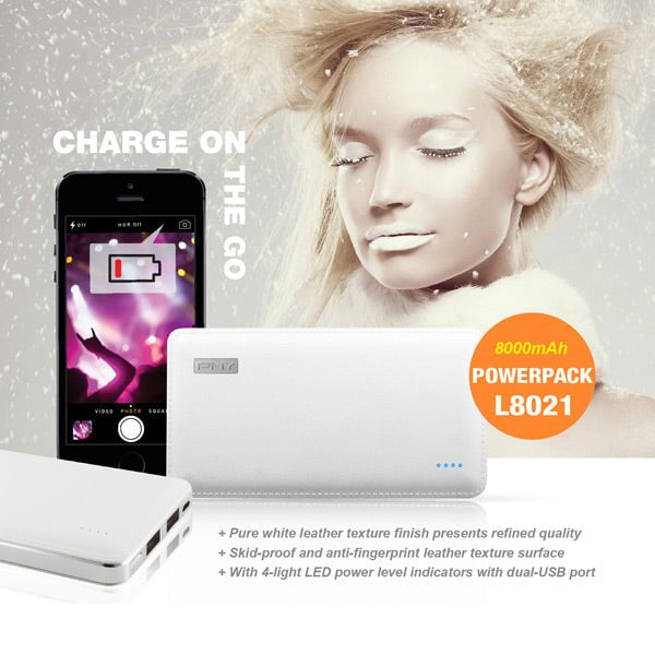 PNY L8021 8000mAh Power Bank