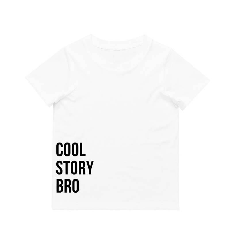 MLW By Design - Cool Story Bro Tee | Size 3