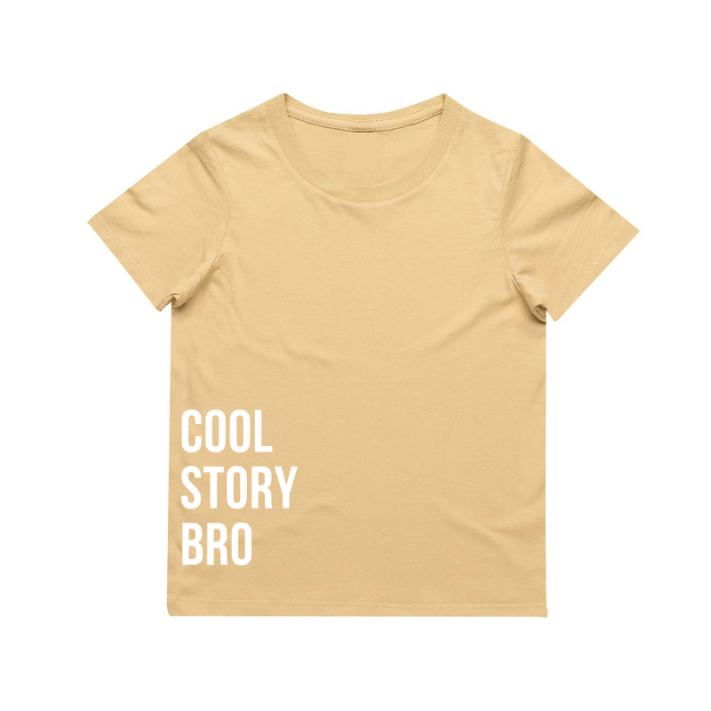 MLW By Design - Cool Story Bro Tee | Size 0