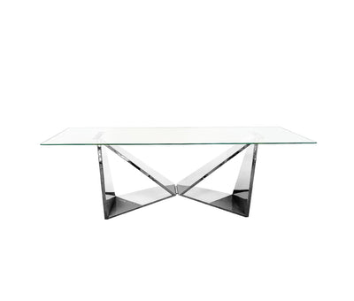 LUXE Silver Coffee Table