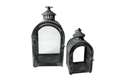 Rustic Arch Lantern Set of 2