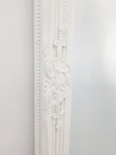 French Provincial Ornate Mirror - White - Small 80cm x 110cm
