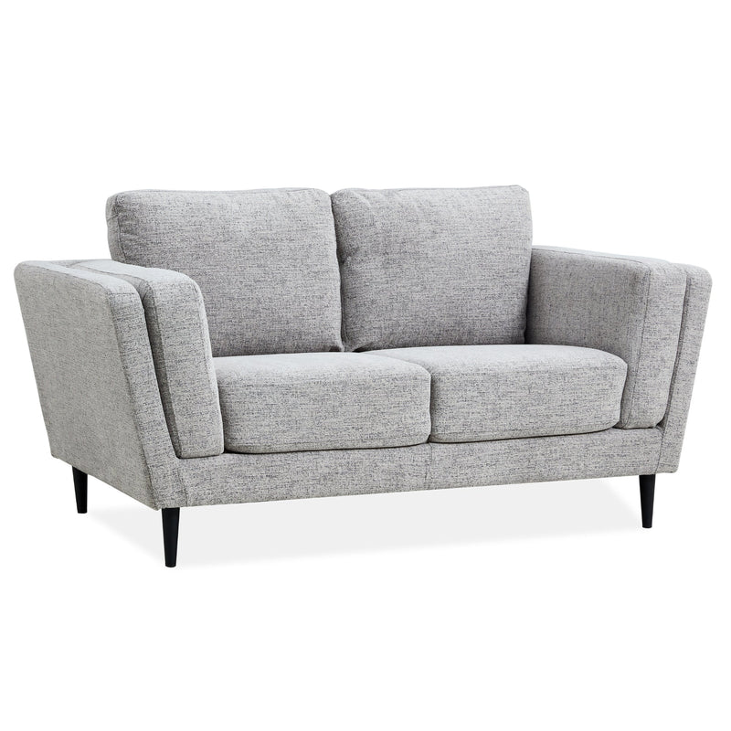 Skylar 3 + 2 Seater Sofa Fabric Uplholstered Lounge Couch - Pepper