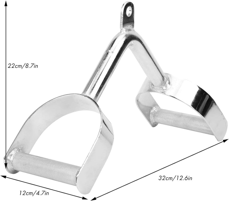 LAT V Bar V Triangle Handle Double D Row Handle Cable Machine Attachment