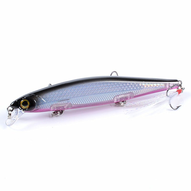 7x Popper Minnow 11cm Fishing Lure Lures Surface Tackle Fresh Saltwater