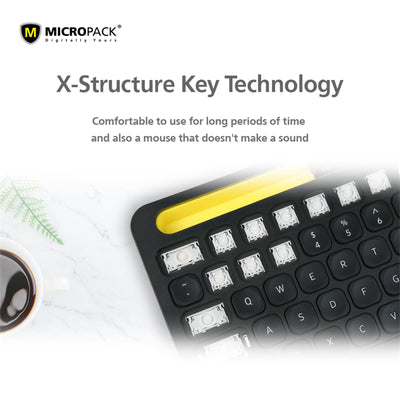 Bluetooth Wireless PC Keyboard Mouse Set For Computer Laptop Power Saving PC