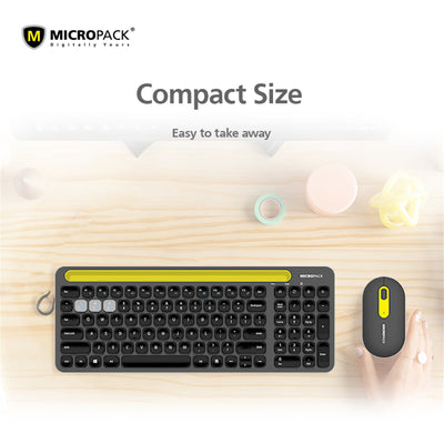 Bluetooth Wireless PC Keyboard Mouse Set For Computer Laptop Power Saving PC