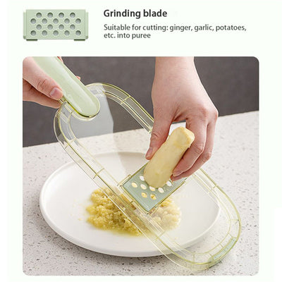 Cookingstuff Multi-Functional Household Fruit Cutter Chopper Fruit Vegetable Peeler Green