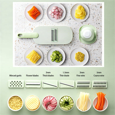 Cookingstuff Multi-Functional Household Fruit Cutter Chopper Fruit Vegetable Peeler Green