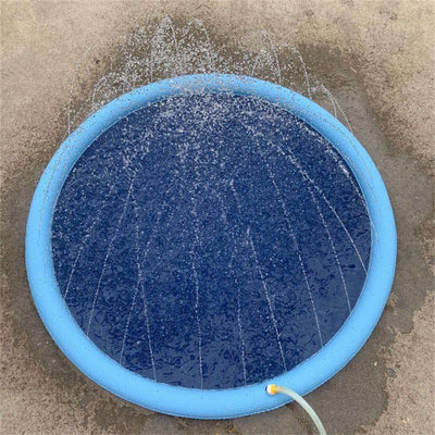 Pawfriends Thick Anti-Skid Pet Water Spray Mat Children Playing Outdoor Water Spray Mat M