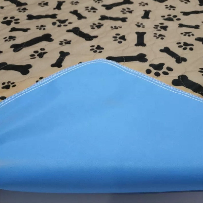 Pawfriends Washable Pet Dog Pee Pad Reusable Cat Puppy Training Wee Absorbent Mat Bed 80x90