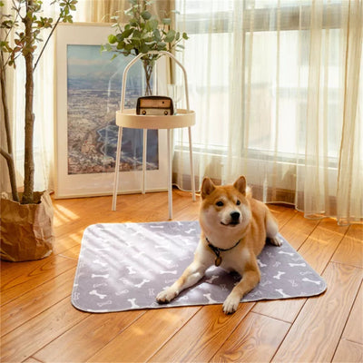 Pawfriends Washable Pet Dog Pee Pad Reusable Cat Puppy Training Wee Absorbent Mat Bed 40x60